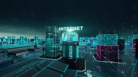 HTML 5 with digital technology concept Stock Footage 96279239