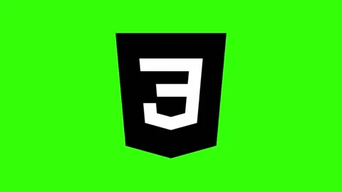 Html black icon background animated, log... | Stock Video | Pond5