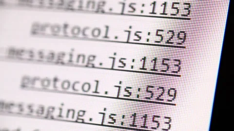 HTML Code Stock Footage 34428746