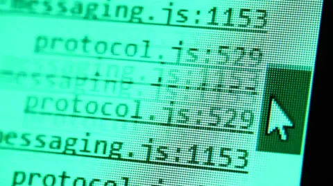 HTML Code Stock Footage 34429637
