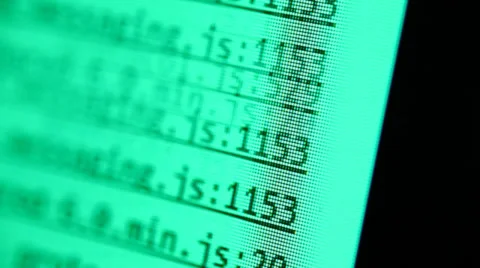 HTML Code Stock Footage 34431099