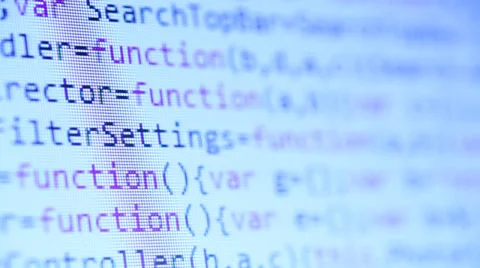 HTML Code Stock Footage 34436452