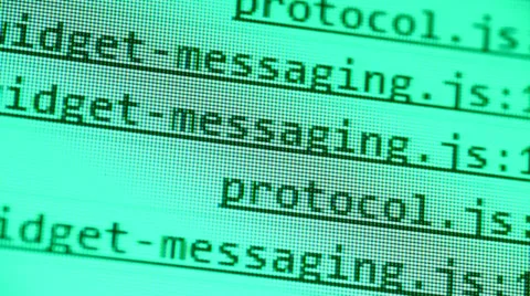 HTML Code Stock Footage 34480327