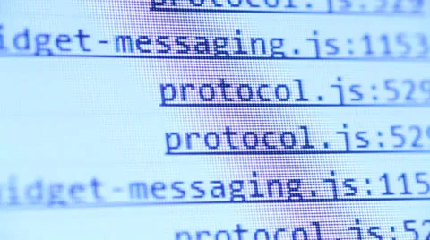 HTML Code Stock Footage 34480608