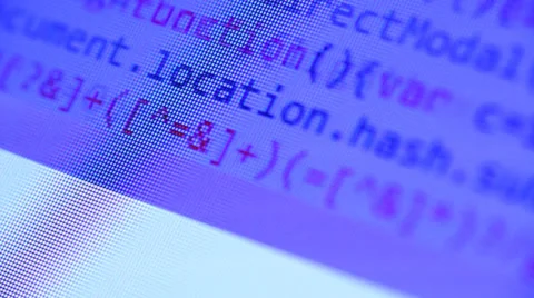 HTML Code Stock Footage 34484306