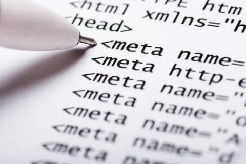 Html code Stock Photos
