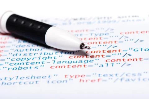 Html code Stock Photos