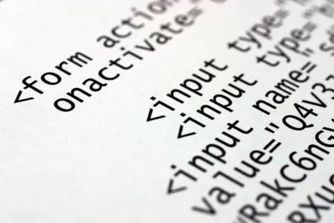 Html code Stock Photos