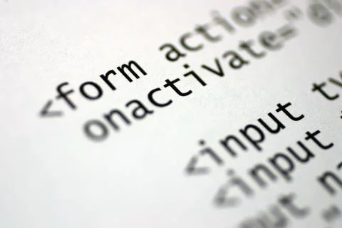 Html code Stock Photos