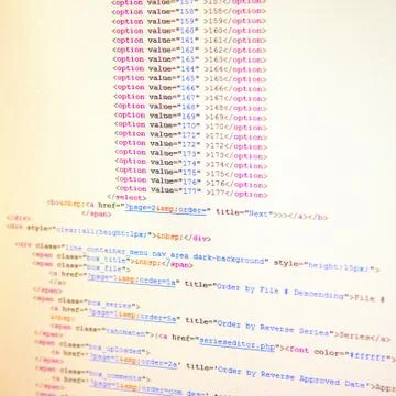 Html code Stock Photos