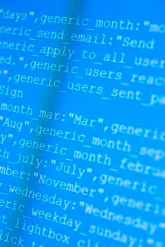 Html codes Stockfoto's