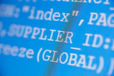 Html codes Stock Photos