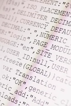 Html codes Stock-Fotos