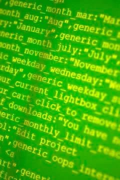 Html codes Stock-Fotos