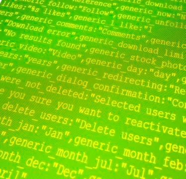 Html codes 스톡 사진