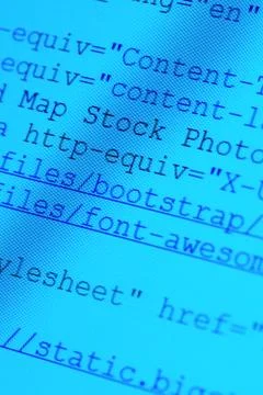 Html codes 스톡 사진