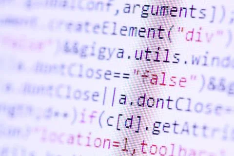 Html codes Stockfoto's