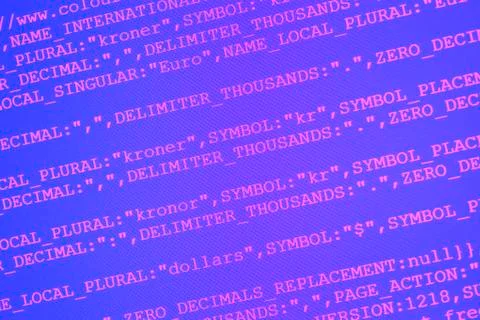 Html codes Stockfoto's