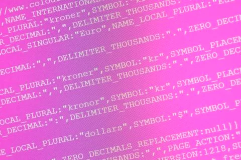 Html codes 스톡 사진