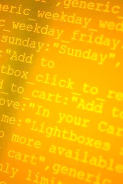 Html codes Stockfoto's