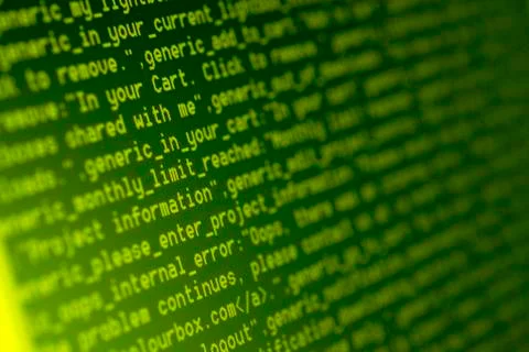 Html codes 스톡 사진