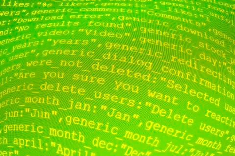 Html codes Stockfoto's