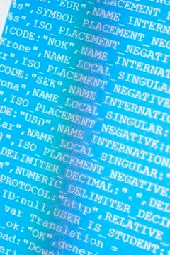 Html codes Stock-Fotos