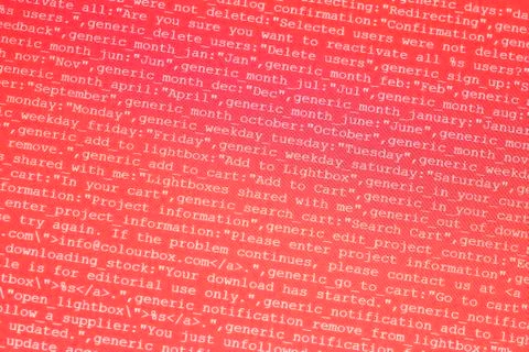 Html codes 스톡 사진