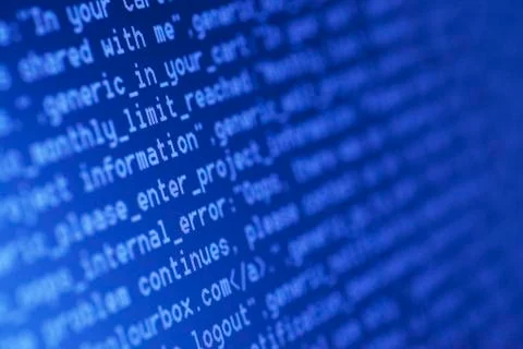 Html codes Stockfoto's