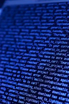 Html codes 스톡 사진