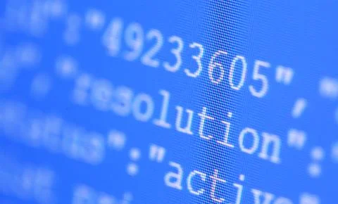 Html codes 스톡 사진