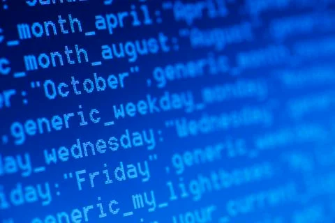 Html codes Stock-Fotos