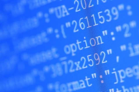 Html codes Stockfoto's