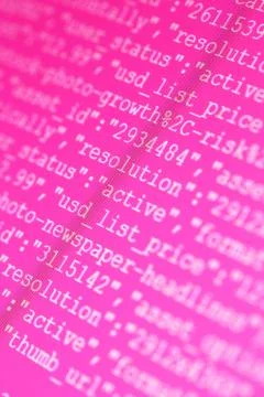 Html codes Stock-Fotos