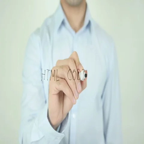 HTML Coding, Writing On Screen Stock Footage 69539257
