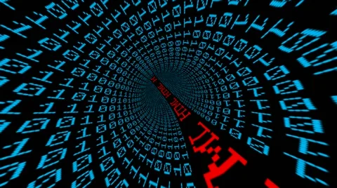Html data tunnel Stock Footage 60397261