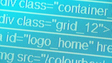 HTML Stock Footage 25506984
