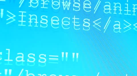 HTML Stock Footage 25507945
