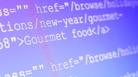 HTML Stock Footage 25508007