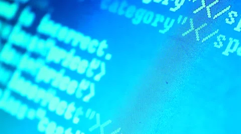 HTML Stock Footage 27643415