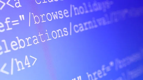 HTML Stock Footage 27816222
