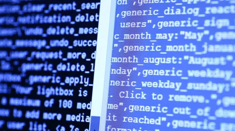 HTML Stock Footage 33739637