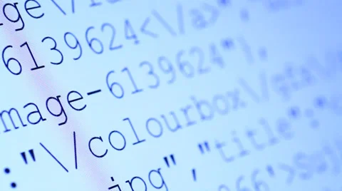 HTML Stock Footage 33832041