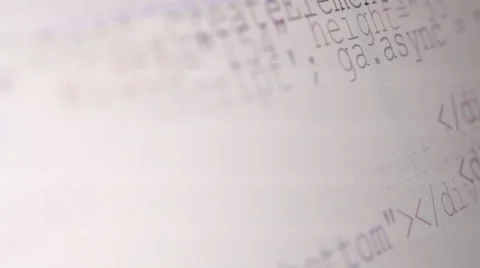 HTML Stock Footage 33832320
