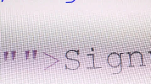 HTML Stock Footage 33833424