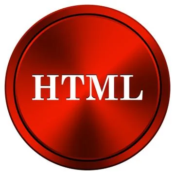 Html icon Illustrazione stock