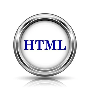 Html icon Illustrazione stock