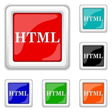 Html icon Stock Illustration