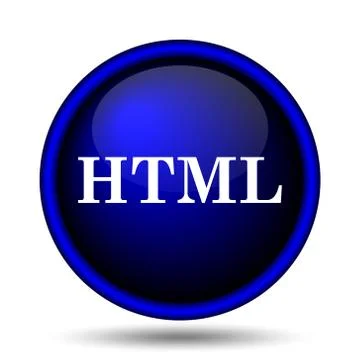 Html icon Illustrazione stock