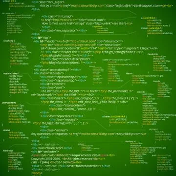 Html Illustrazione stock